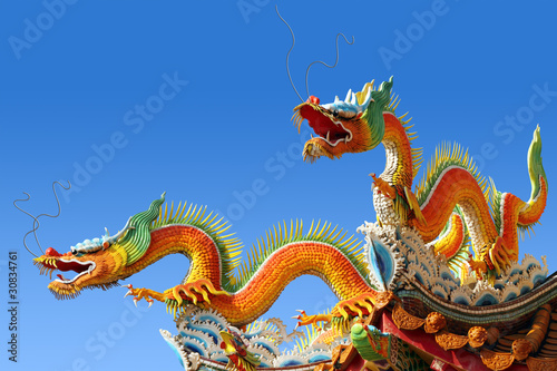 Asian temple dragon © Videowokart