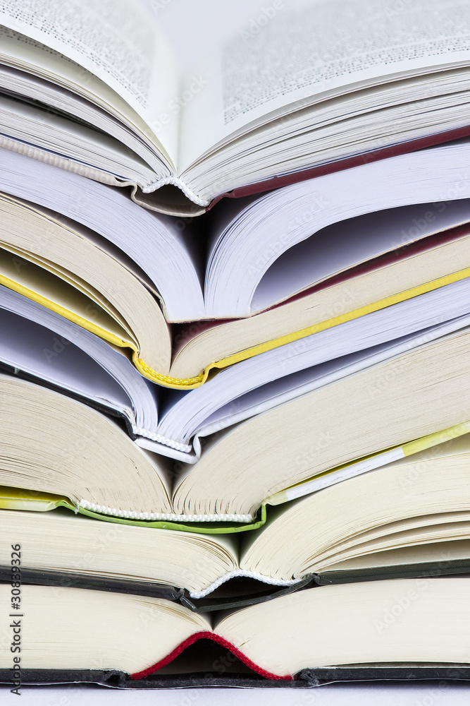 opened books opened books
