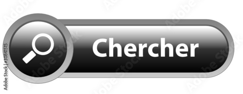 Bouton Web "CHERCHER" (loupe moteur rechercher en ligne trouver)
