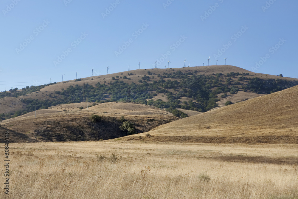 Fototapeta premium alternative fuel wind turbines
