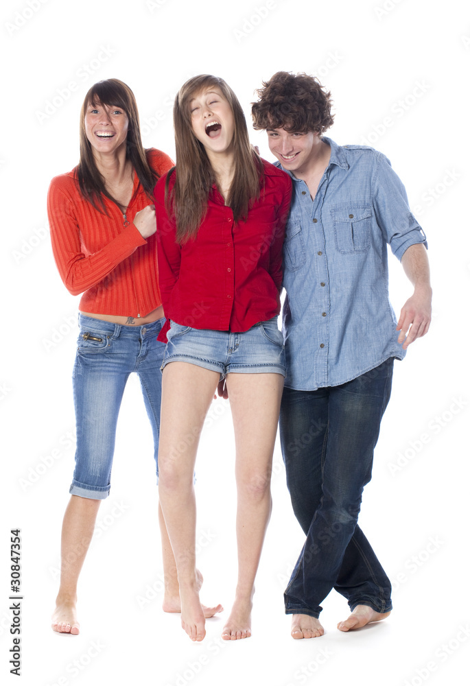 Fototapeta premium rire entre amis