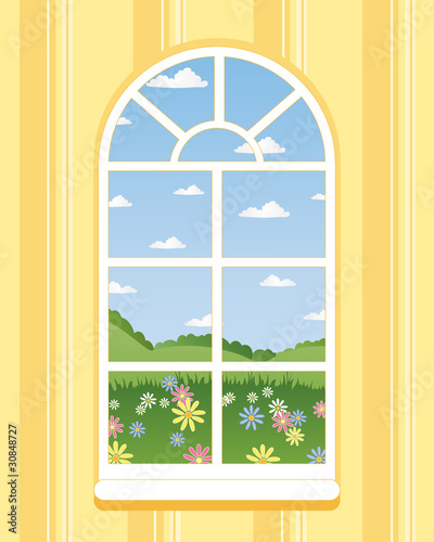 arched window