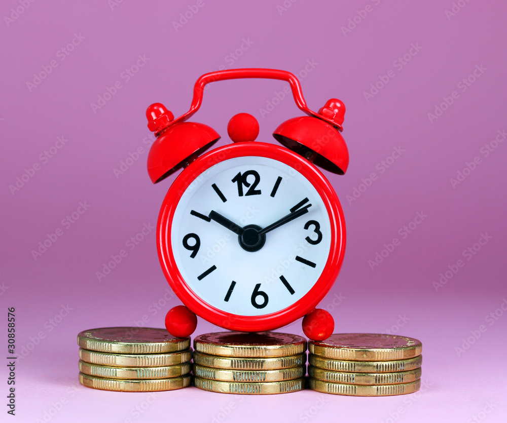 Stacks of Time And Money Stacks of Time And Money