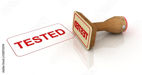 tested stamp