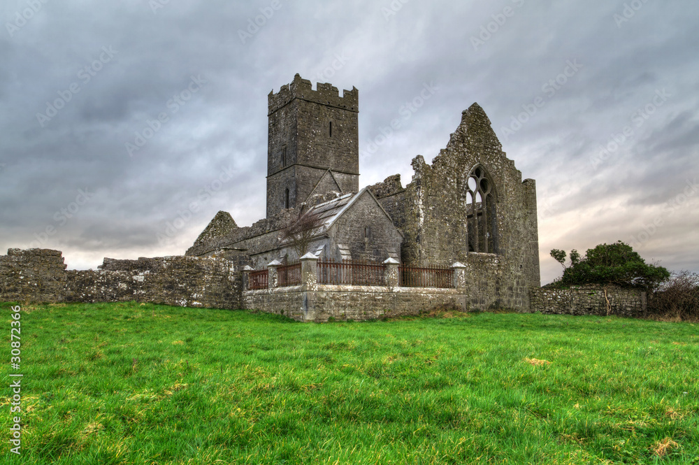 Ruins of Clare Abbey - HDR