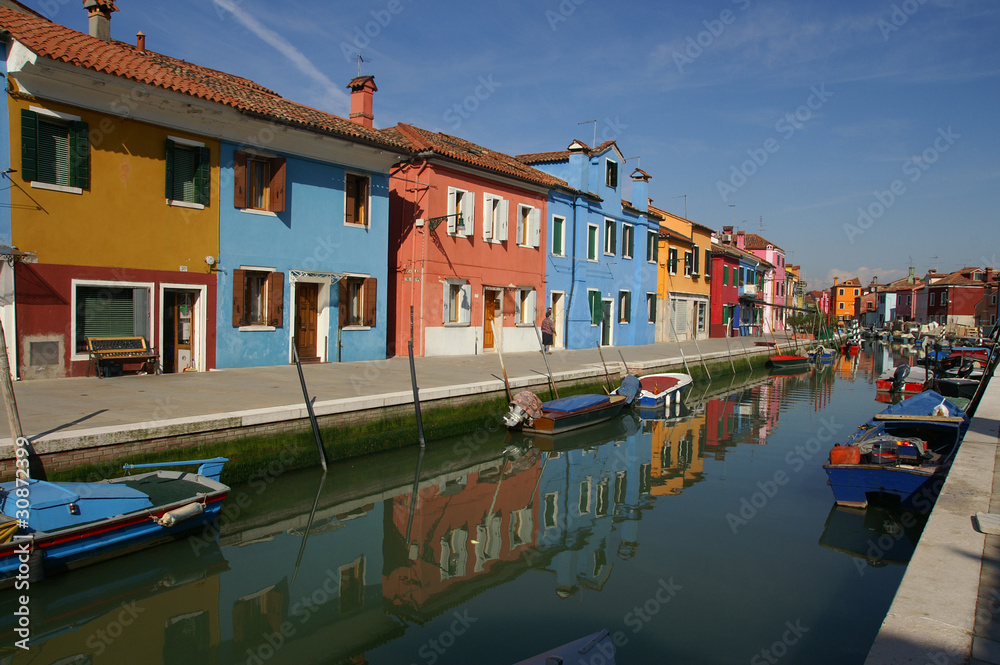 Kanal in Burano
