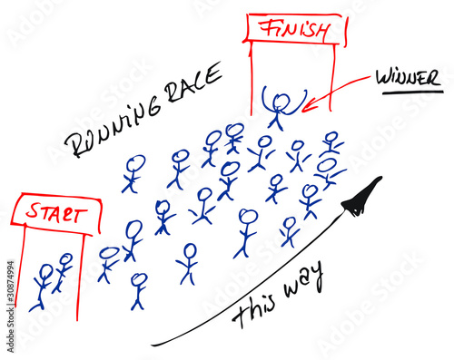 Running Race...