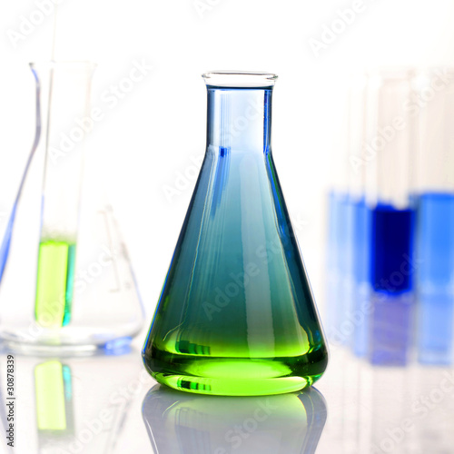 Chemiekalisches Laborequipment photo