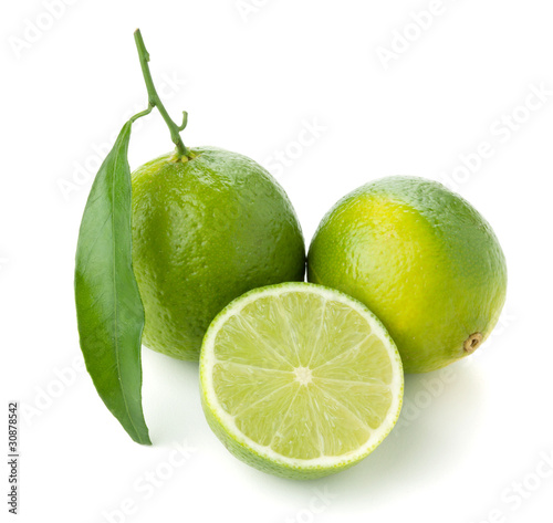 Two and half ripe limes