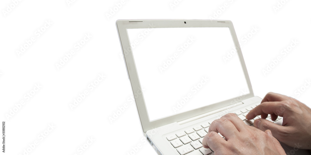 with a laptop with a laptop