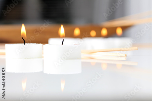 Kerzen und Ambiente