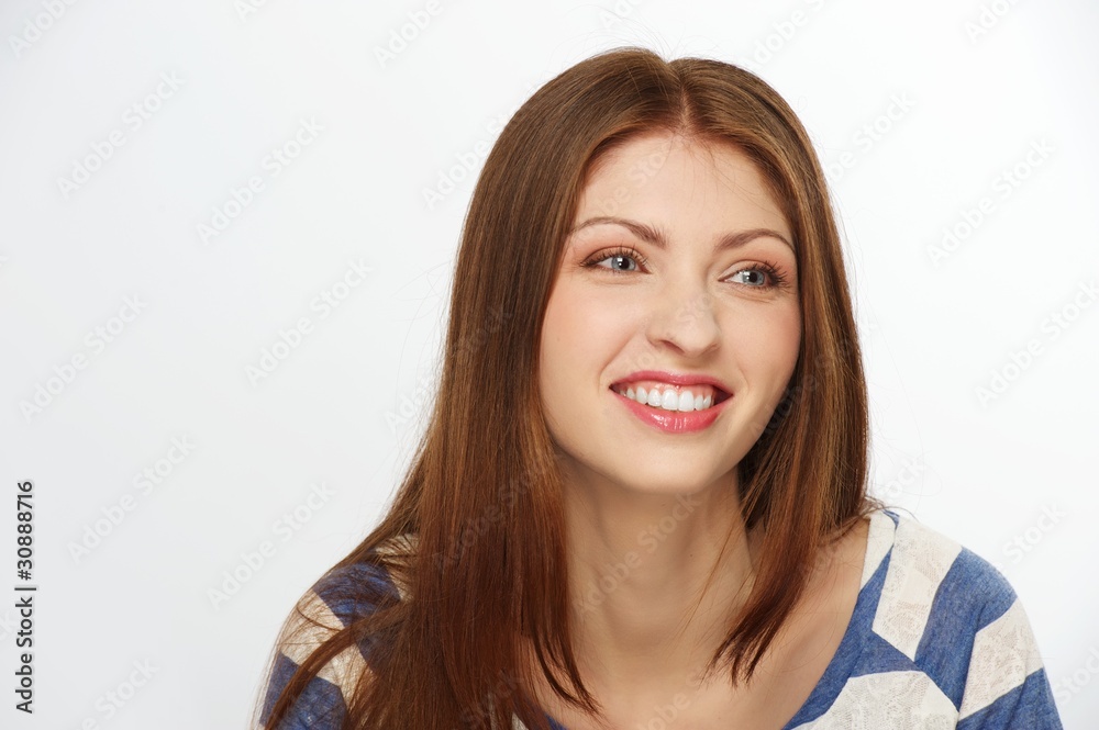 Beautiful brunette woman Beautiful brunette woman