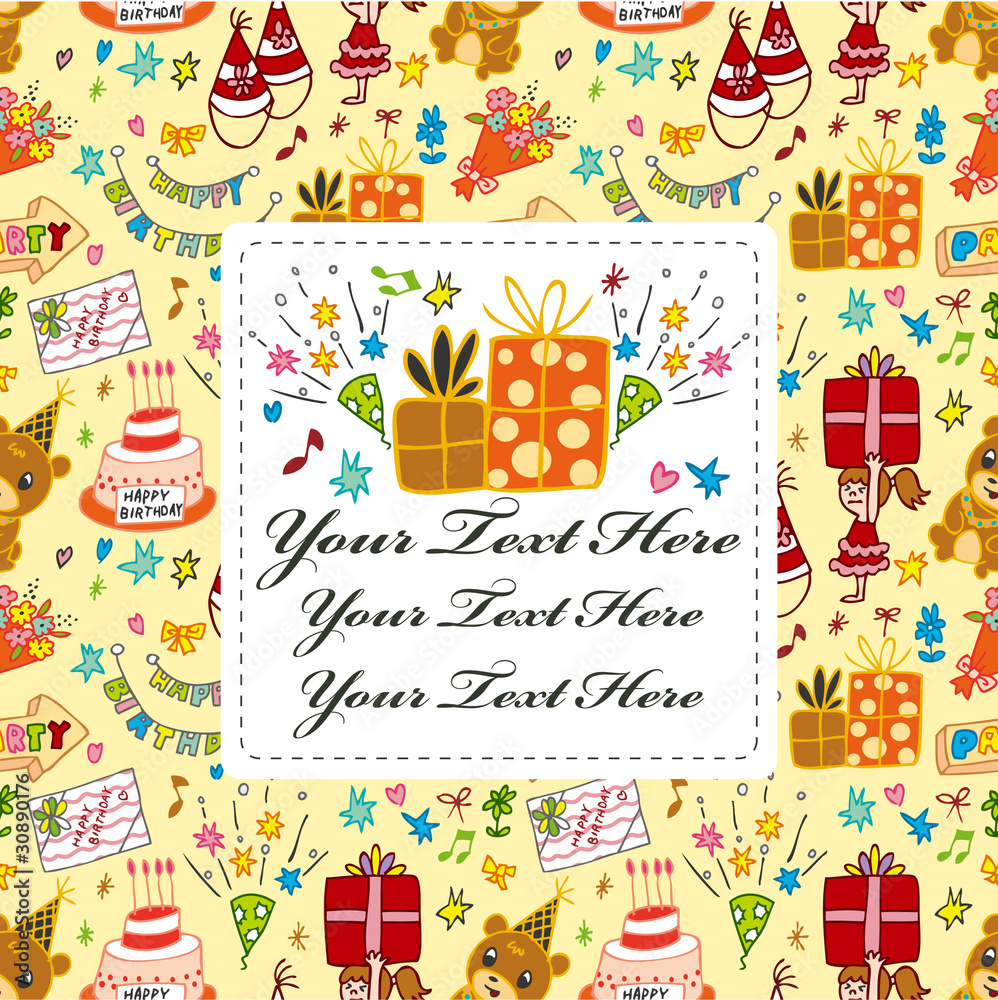 cartoon birthday card cartoon birthday card