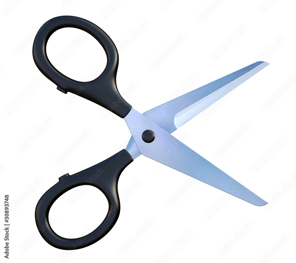 Scissors isolated on white background Scissors isolated on white background