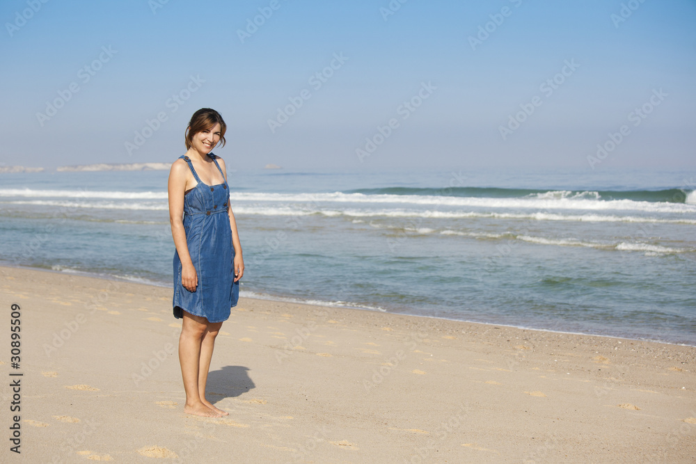 Girl on the beach