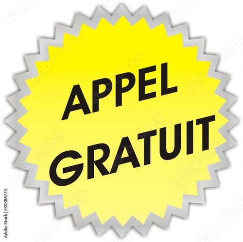 bouton appel gratuit