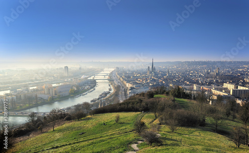 Fotografie rouen depuis bonsecours