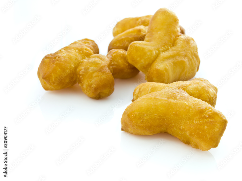 Chinese deep fried dough sticks (Asia famous breakfast) Chinese deep fried dough sticks (Asia famous breakfast)