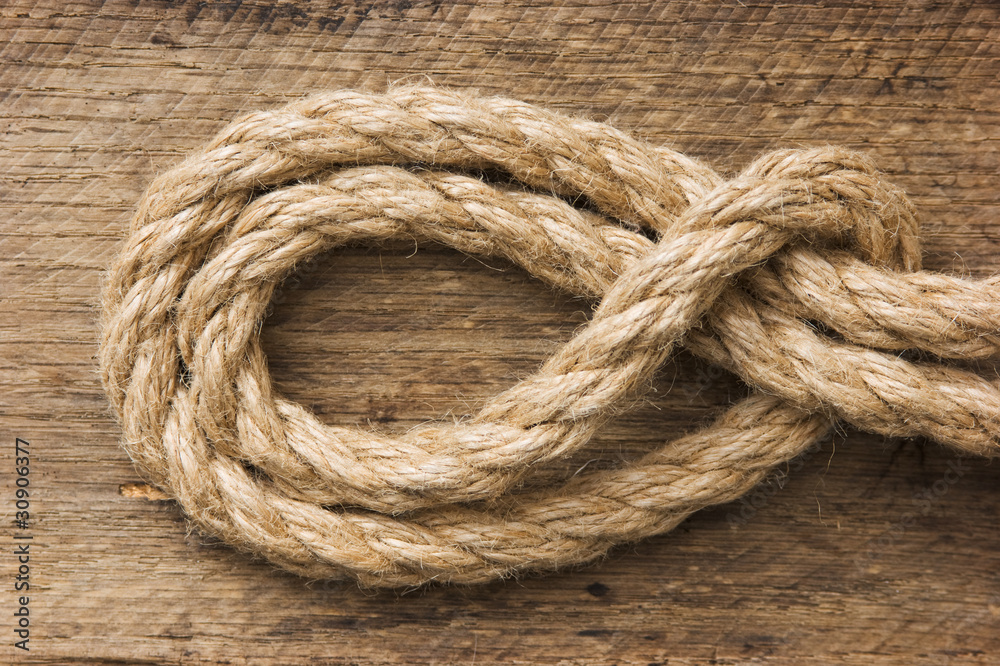 Obraz premium Rope with knots