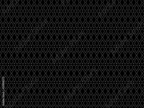 Black and white seamless abstract pattern