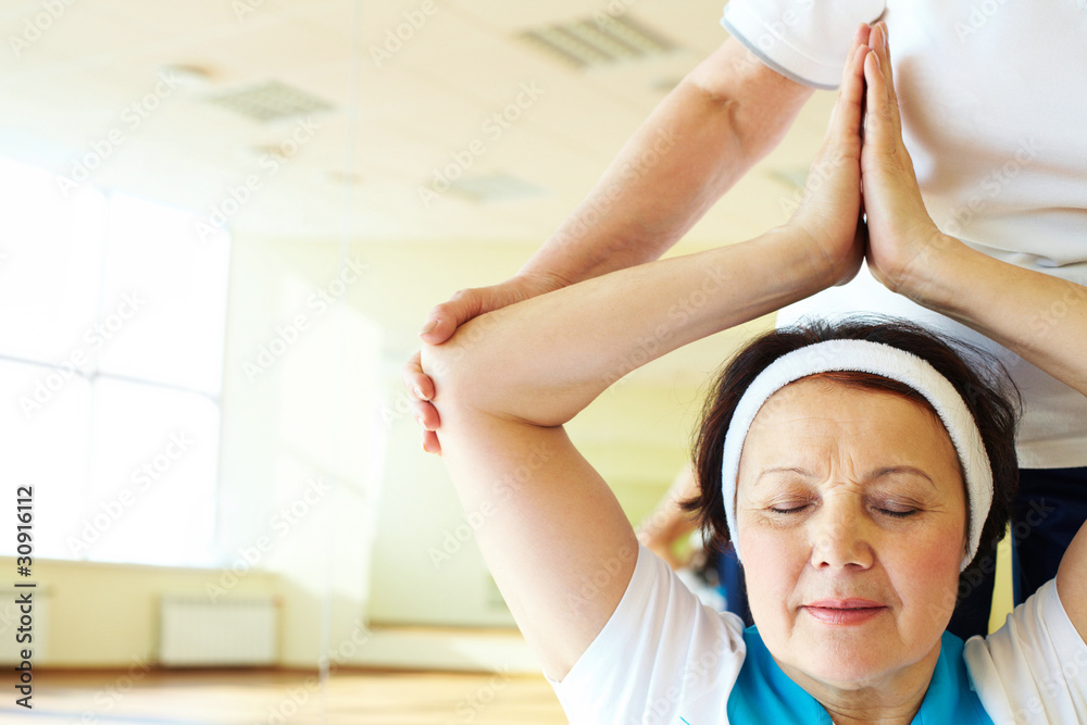 Yoga practice Yoga practice