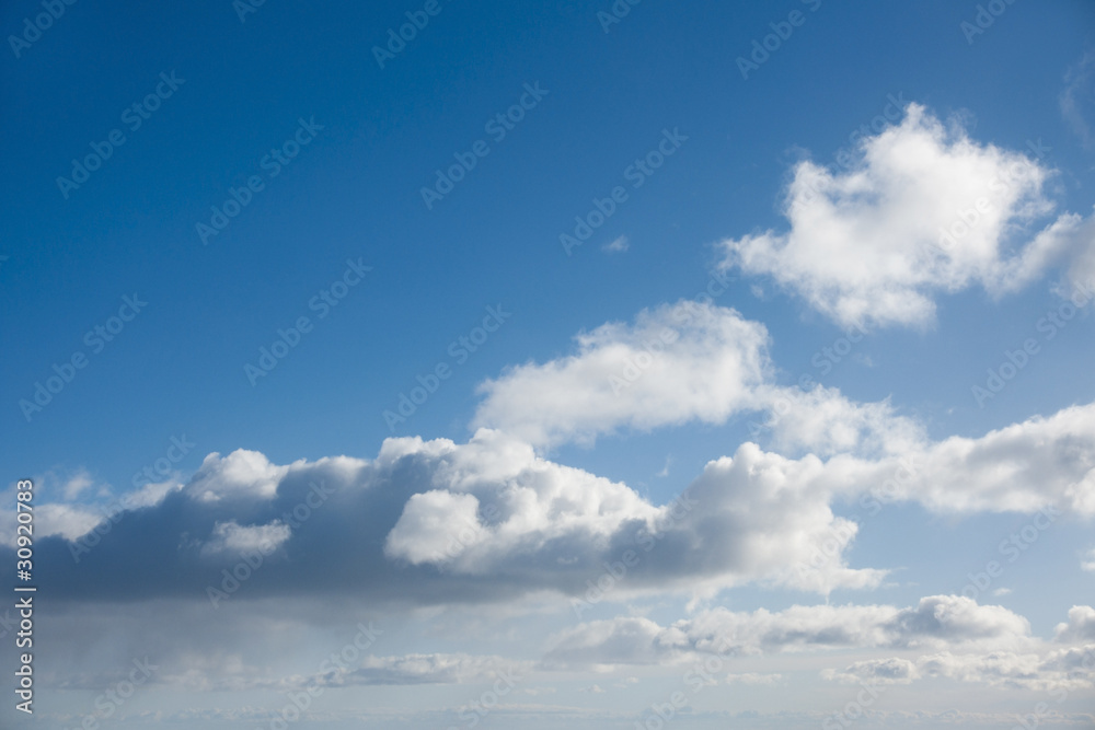 Clouds in blue sky Clouds in blue sky