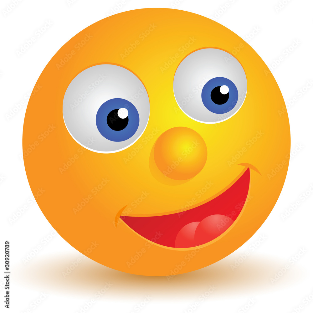 happy smiley, vector illustration EPS version 8 happy smiley, vector illustration EPS version 8