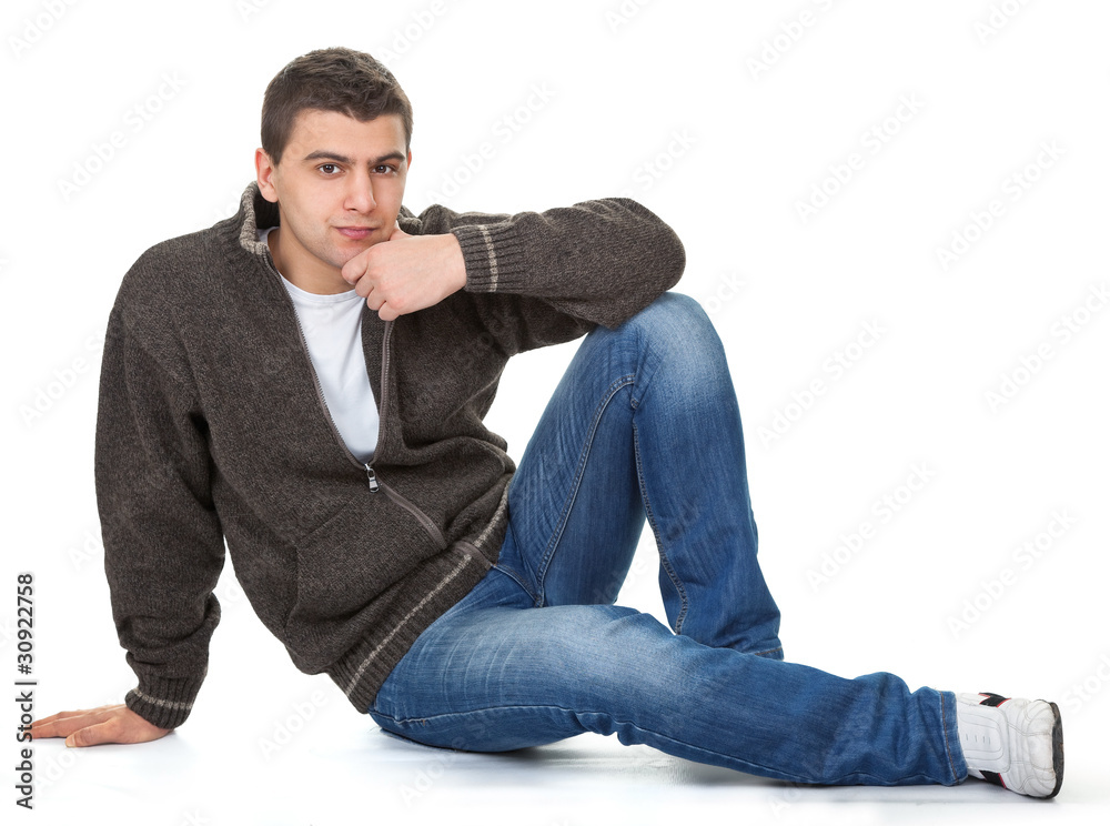 portrait of a man looks east portrait of a man looks east