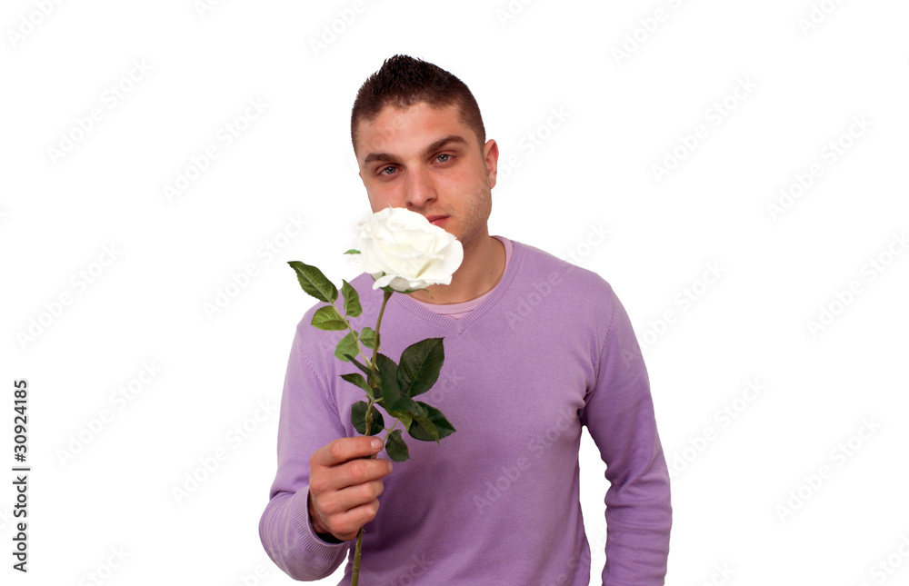 Ragazzo con Rosa Ragazzo con Rosa