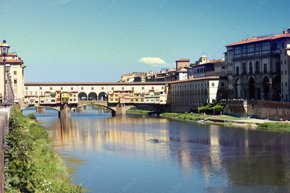 Fototapeta premium Golden Bridge in Florence