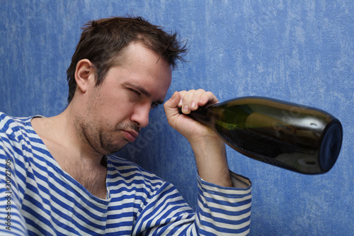 Last drop of wine