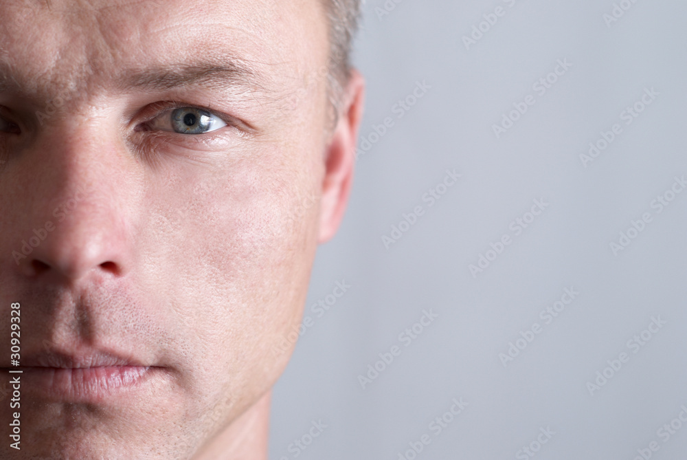 Obraz premium Handsome young man's face