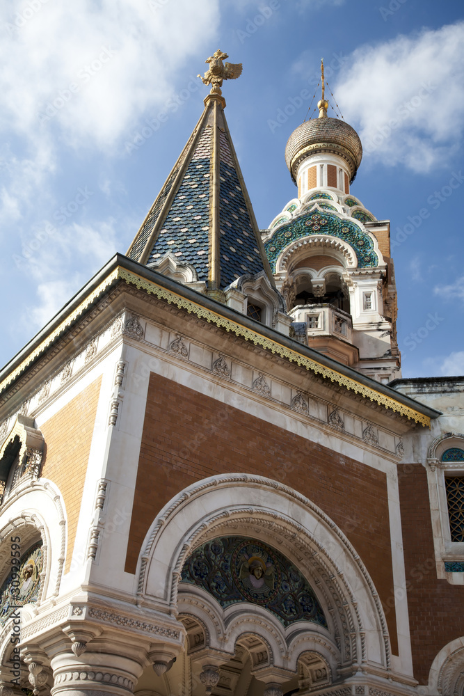 Obraz premium Russian Ortodox Cathedral