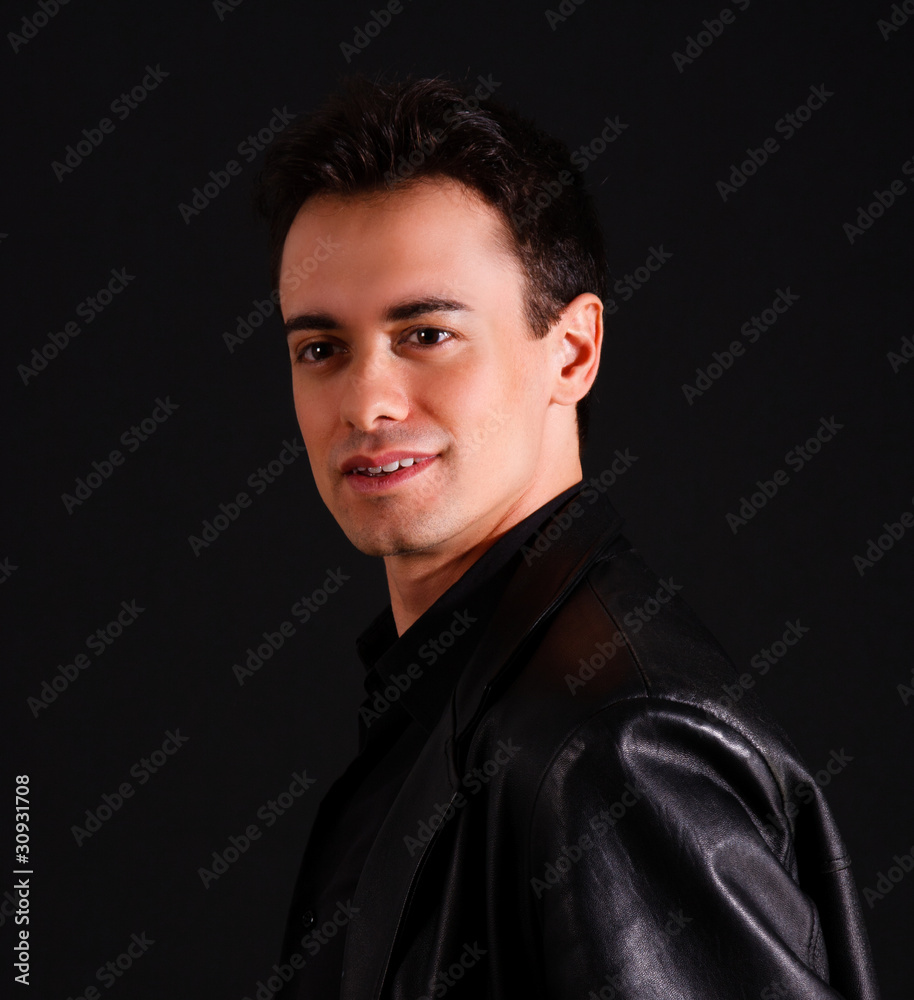 Handsome man portrait. Handsome man portrait.