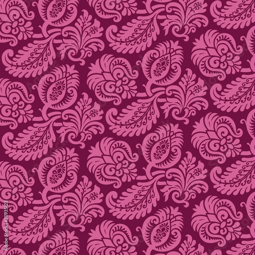 Victorian Damask Pattern