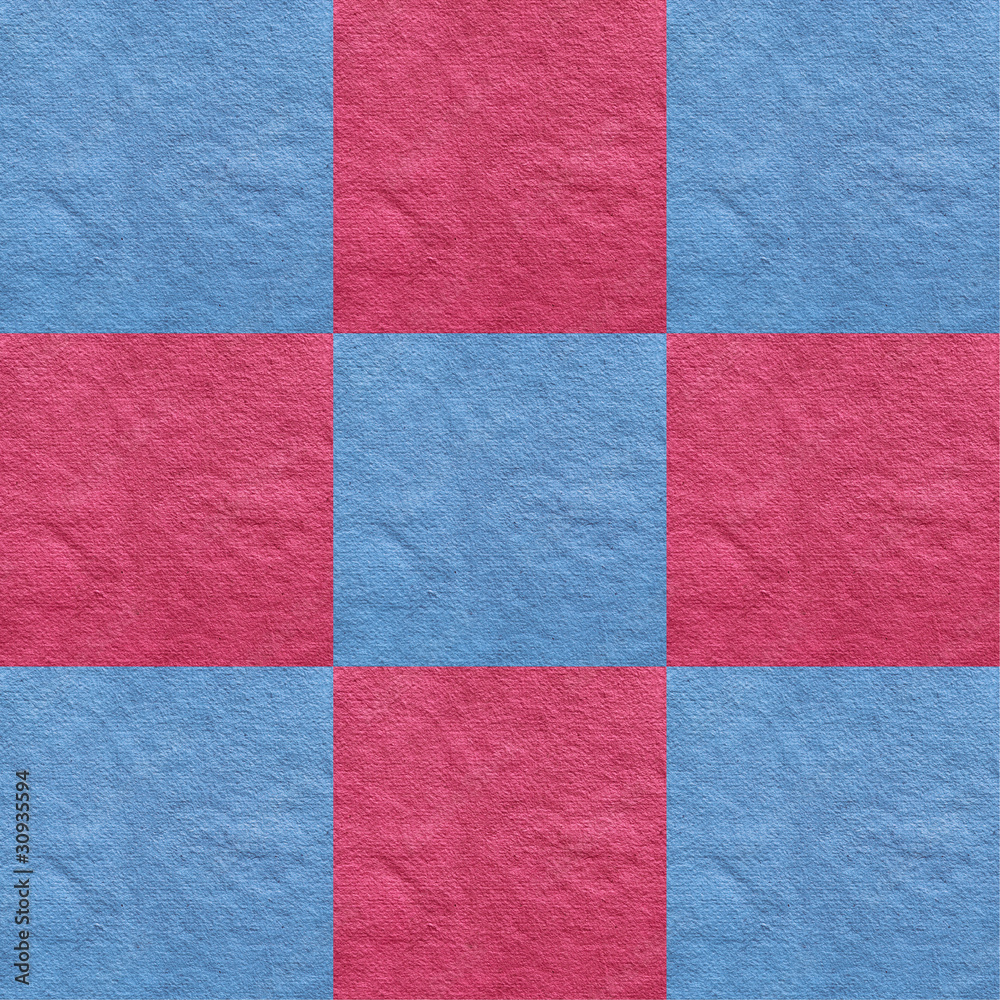 Fototapeta premium pink and blue checkered card