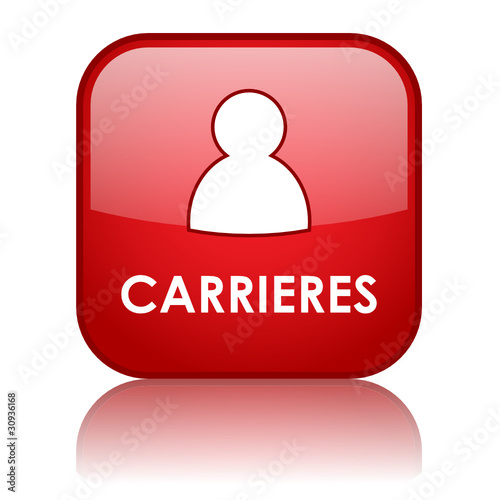 Bouton CARRIERES (recrutement travail chômage recherche emploi)