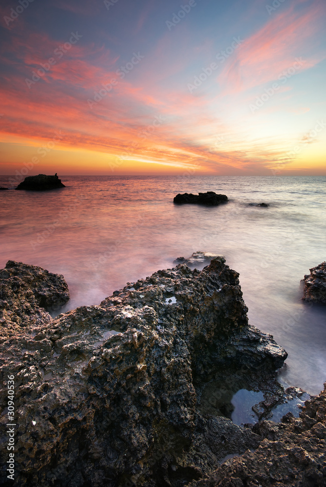 Naklejka premium Beautiful seascape.
