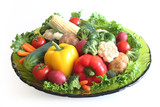 Bowl full of healthy, fresh vegetables