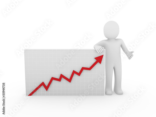 3d human arrow growth