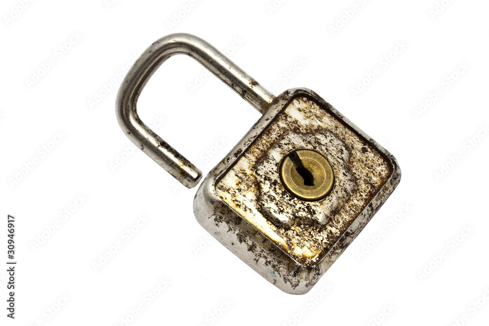 Old padlock