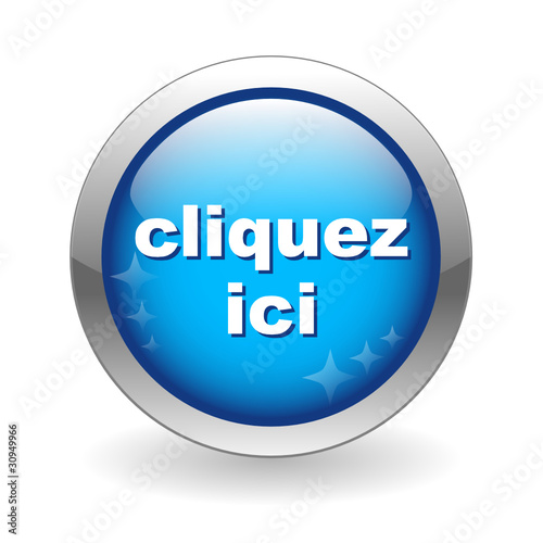 Bouton Web "CLIQUEZ ICI" (souris connexion cliquer curseur clic)