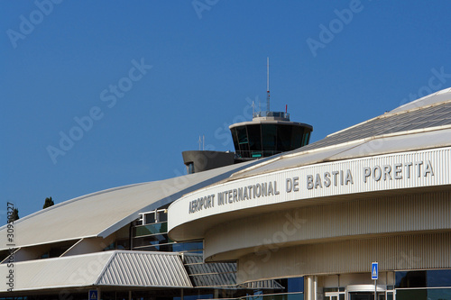 Tableau sur toile Aéroport de Bastia