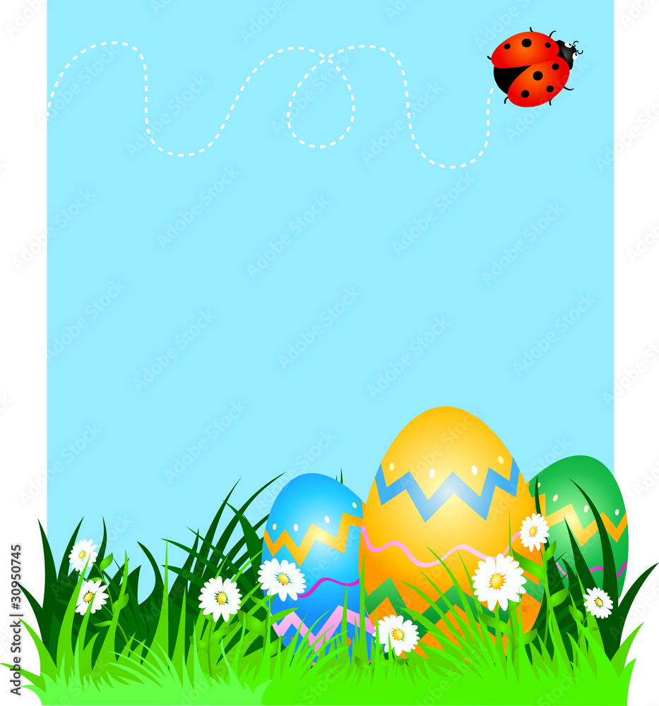 Fototapeta premium Easter background