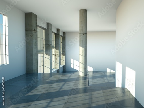 Loft im Sonnenlicht photo