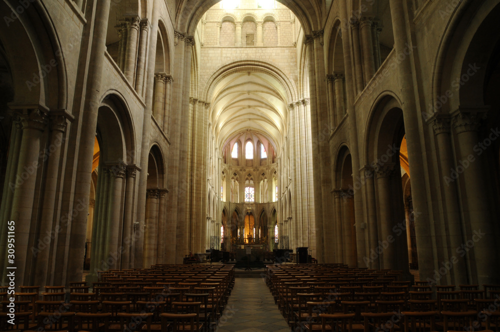 abbaye aux Hommes à Caen en Normandie