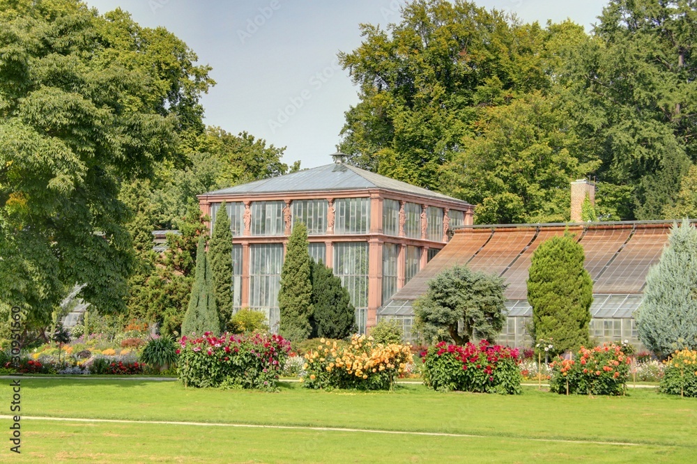 Obraz premium jardin botanique allemand