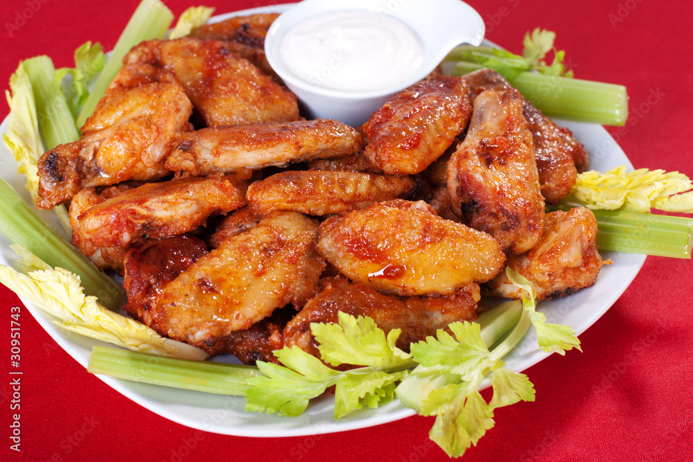 Buffalo chicken wings Buffalo chicken wings
