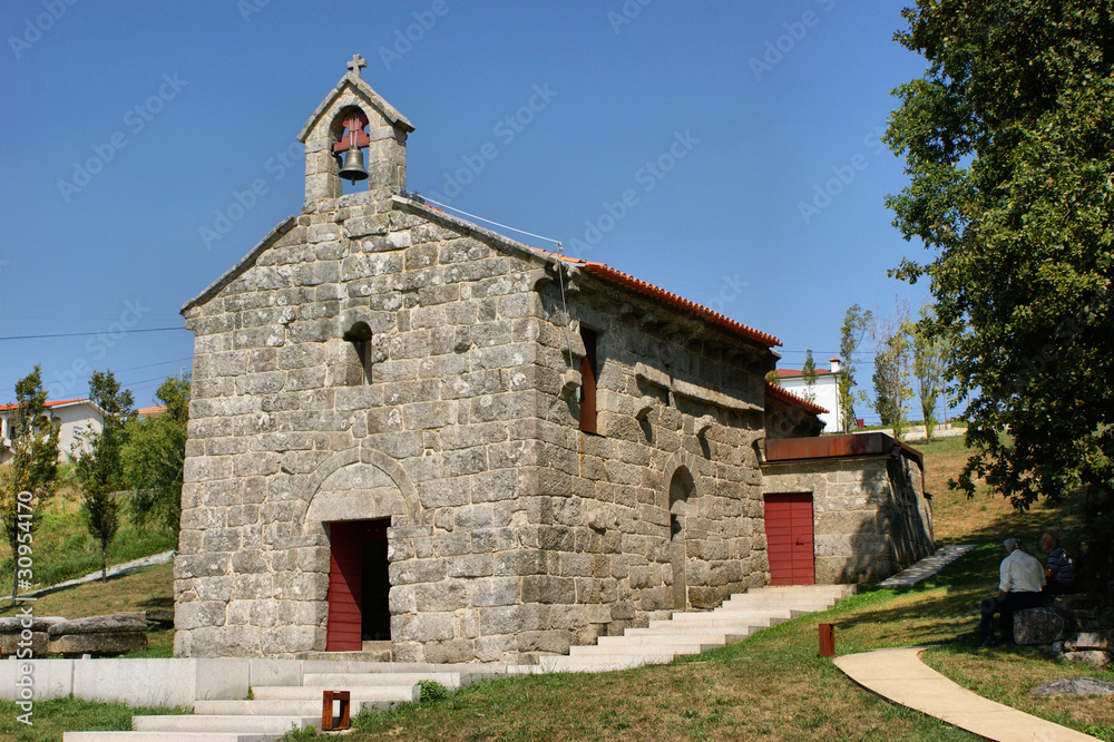 S. Mamede romanesque church in Felgueiras, Portugal