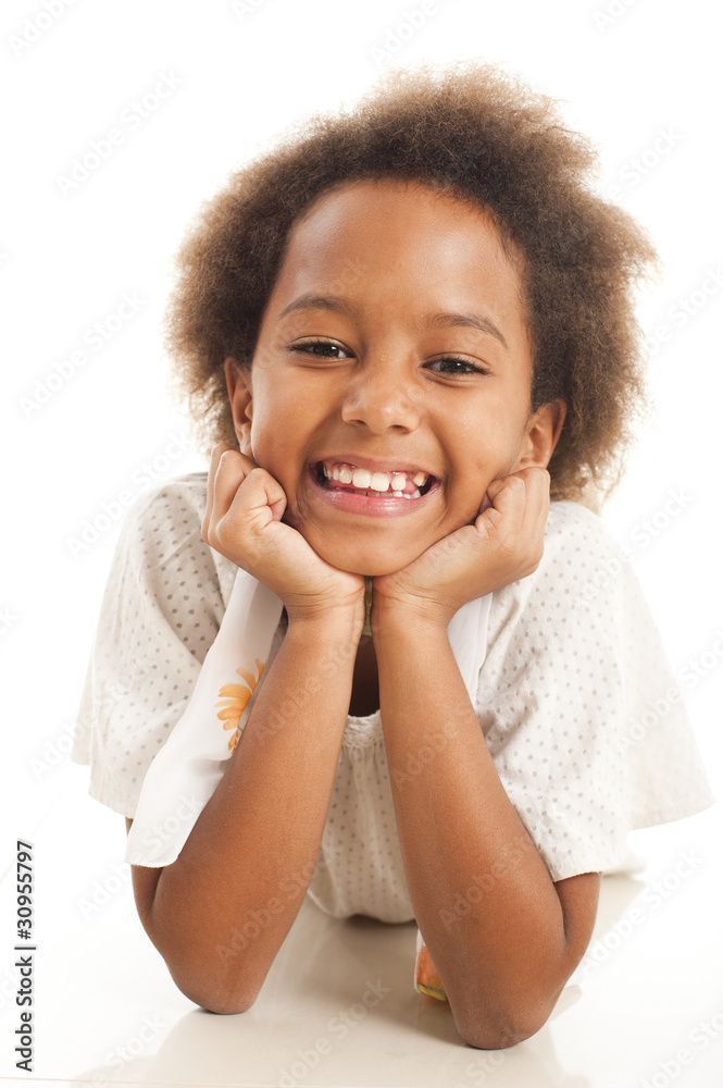 Cute African girl